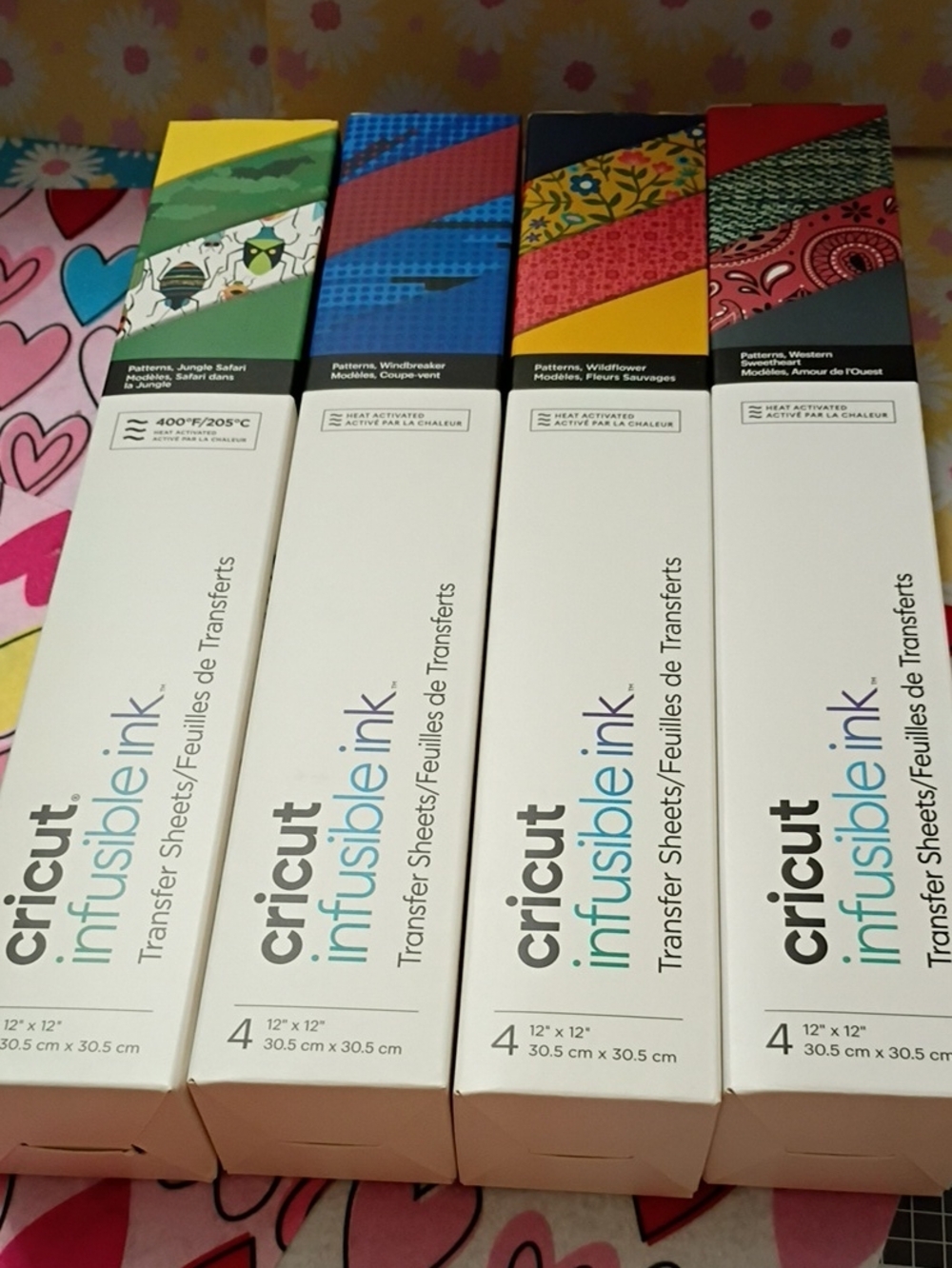 Cricut Infusible Ink Transfer Sheets - Multicolor Patterned Pack